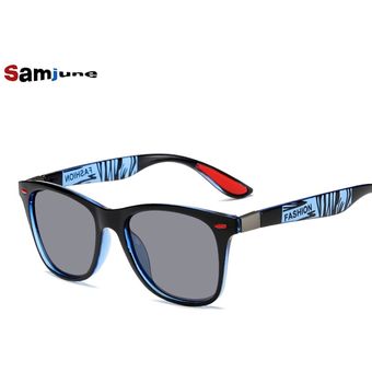 Samjune Classic Polarized Sunglasses Men Women Driving Frame 