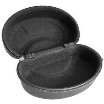 caja protectora de gafas de esquí #Black estuche rígido de EVA con cremallera 