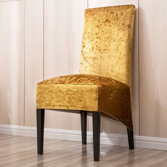 Brillante De terciopelo de lana Polar de poliéster Tamaño XL para silla,de Spandex cubierta Espalda alta largo tramo fundas elástico asiento fundas de silla #Type3-33 
