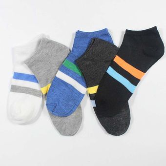 1 par de deportes de moda calcetines casuales calcetines de algodón diseño antideslizante transpirable y Azul real 