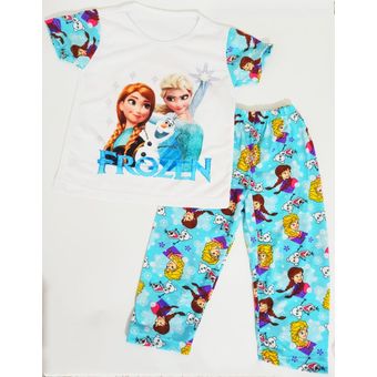 Pijamas Para Niñas De Frozen Ana Y Elsa Petite i744 Azul | Linio Colombia - IT236TB00HL73LCO
