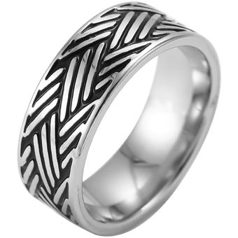 Anillo De Hombre Y Mujer De Acero Inoxidable Mangosky 316l 