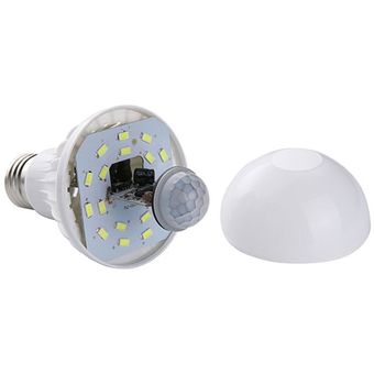 Bombilla del sensor de E27 LED de infrarrojos de inducción humana lámpara de luz LED de la lámpara de pared 