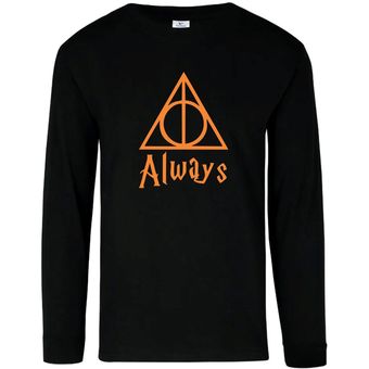 Harry Potter Always Jersey con Capucha Mujer Negro M