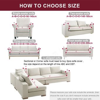 Fundas de sofá elásticas modernas para sala de estar,Protector de esquina seccional en forma de L para sillón de 1234 asientos #Color 4 