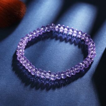 Color Ab Cuentas De Cristal Pulseras De Mujer Temperamento A 