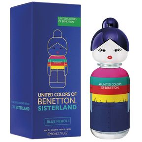 Perfume Benetton Sisterland blue Neroli  EDT For Women 80 mL