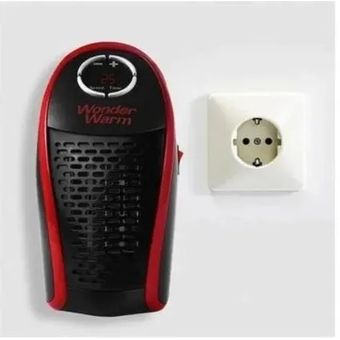 Mini Calentador Portatil Con Control  Pila 23a  Jp Ideas 