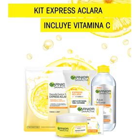 Pack Garnier Express Aclara Con Vitamina C
