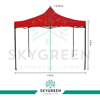 Carpa Toldo 2x2 Plegable Reforzado Impermeable Eventos