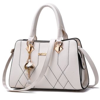 bandolera de marca famosa Bolso de mano de piel sintética de lujo para mujer 