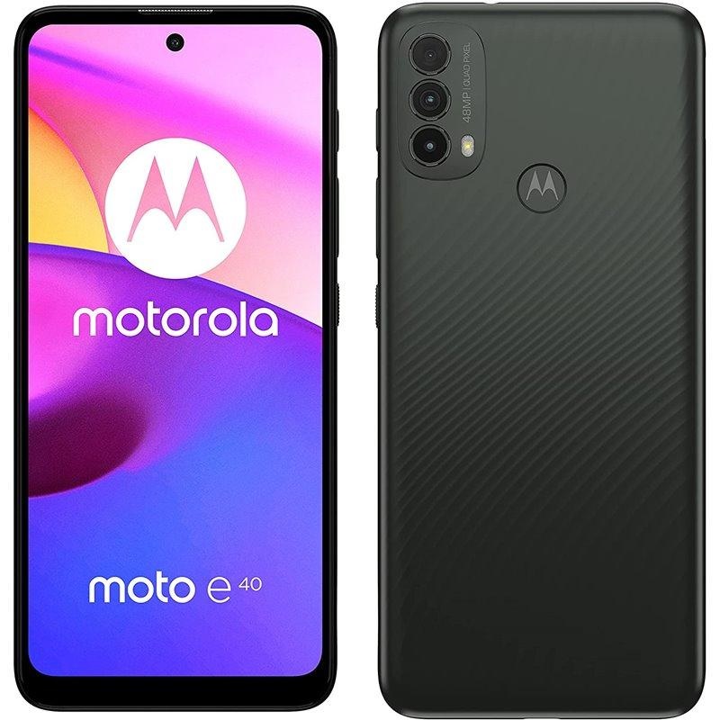 Motorola Moto E40 dual sim 64GB 4RAM 12 MESES GARANTIA- Gris