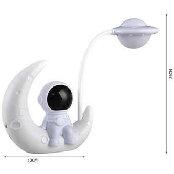 3d astronauta luna lámpara astronauta led lámpara de mesa