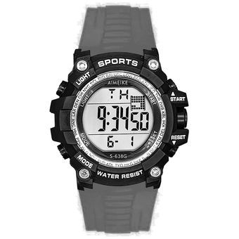 Reloj digital best sale sport black