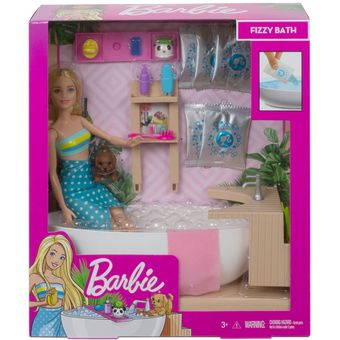 Ba o De Espuma Mu eca Barbie Original