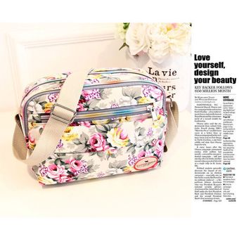 Bolsos de la mano de las mujeres que imprimen la bolsa de mensajero del hombro de la bolsa de verano del hombro 