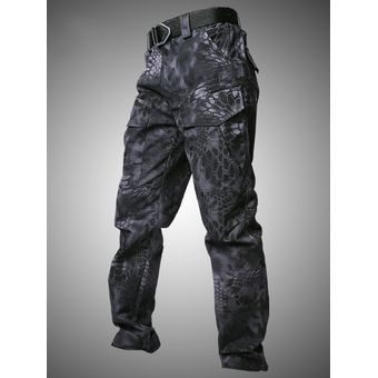 Pantalones militares de carga Pantalones casuales para Hombre Pan 