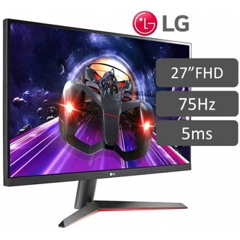 MONITOR 27 GAMING LG 27MP60G-B IPS LED 1MS 75HZ VGA HDMI AMD FreeSync ...