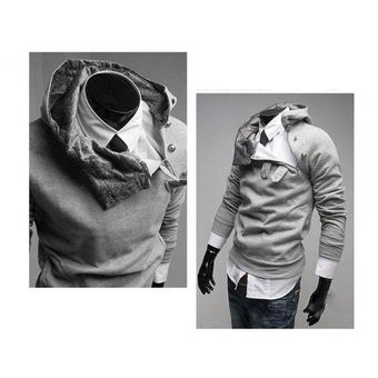 Hoodie cuello online alto