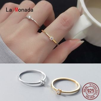 La Monada Lady Ring 925 Bronze Silver Lady Minute Ring 925 