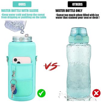  ICEWATER Botella de agua inteligente aislada 3 en 1