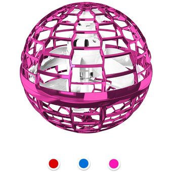 Girando la mosca de la bola de colores RGB de luz Interruptor rotador juguetes voladores con un número ilimitado 