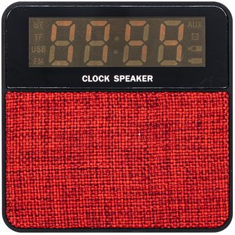 Despertador Reloj Radio Parlante Portatil Bluetooth Tf Aux
