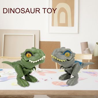 Dedo dinosaurio animado figuras de acción juguetes divertidos Dino Huevos Tricky modelo de juguete 