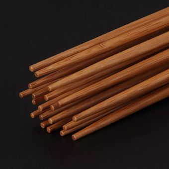 Set de 5 pares de Palillos chinos de bambú en México - Caravian