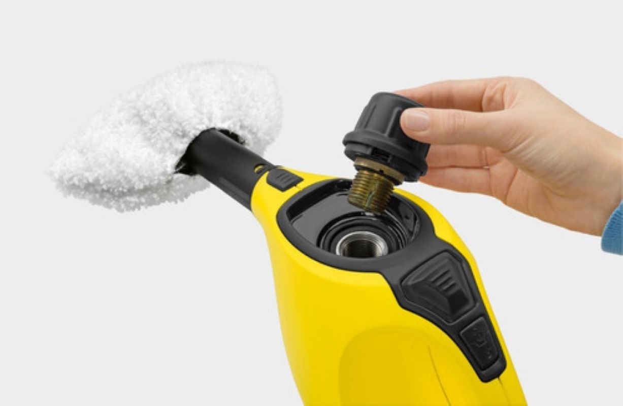 Limpiadora A Vapor  Karcher SC1 Limpieza Sin Químicos -Amarillo
