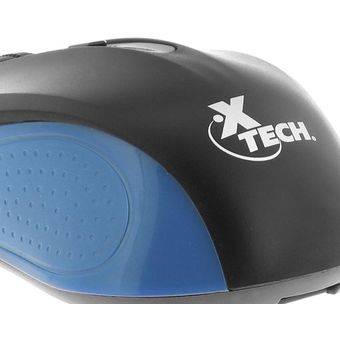 Mouse óptico Galos inalámbrico de 4 botones Xtech XTM-310BL Azul 