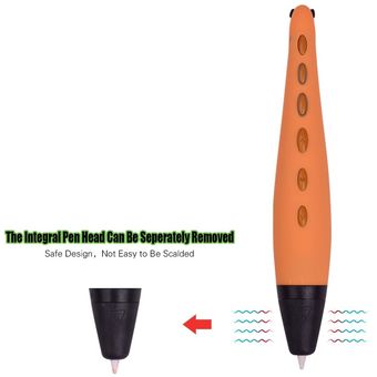 Impresora 3d Inteligente Pluma Educativa Mini Boligrafos De Dibujo 3d Soporte Pla Abs Modos De Filamento Con 2 Velocidades Seguro Facil Control Naranja Linio Peru Un055el0mfns3lpe