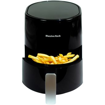 Freidora De Aire Con Doble Canasta Massive Rock Airfryer 8 L