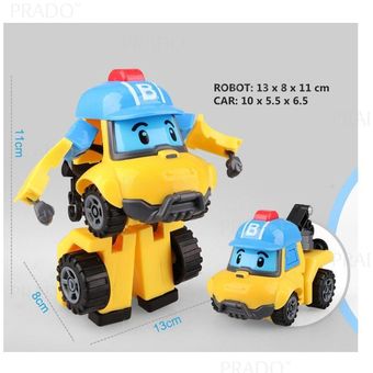 Conjunto de juguete de coche robot de transformación de dibujos animados  Robocar Poli | Linio Perú - GE582EL1N1ULHLPE