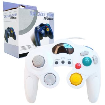 CONTROL MANDO JOYSTICK NINTENDO GAME CUBE Y WII BLANCO