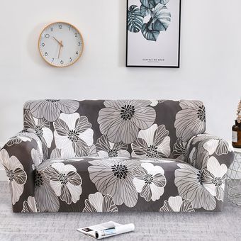 Funda de sofá con estampado Floral para sala de estar,funda para sofá de algodón elástica,Protector para sillón,toalla,1 unidad #Pattern 6 