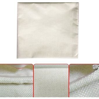 Carta romántica Estuche de almohada de lino impreso Boda Funda de almohada decorativa 