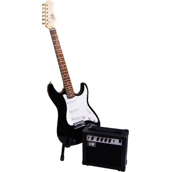 Set De Guitarra Electrica Con Amplificador Accesorios Linio