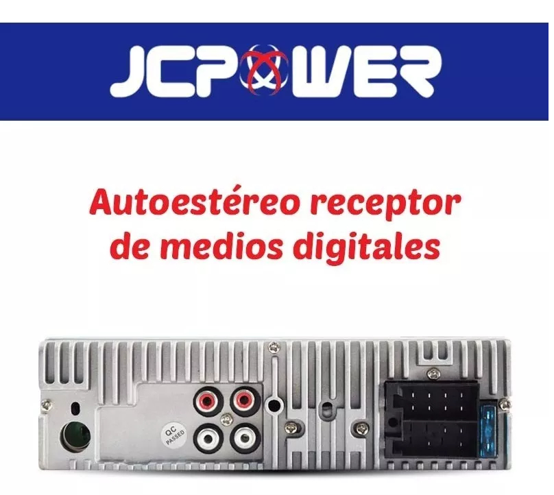 Autoestéreo Receptor De Medios Digitales Jc Power D191b Usb