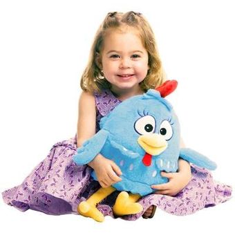 peluche de la gallina pintadita