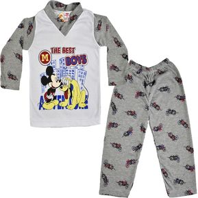 Pijama Para Niños Bebe Manga Corta Talla 2,3,4,6 Y 8