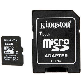 Memoria Micro Sd 32gb Kingston Clase 10 Adaptador Sd Linio Colombia Ki025el0niv1ylco