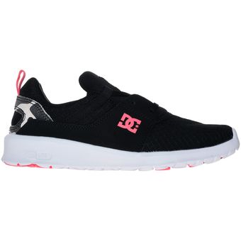 Tenis dc negro discount mujer