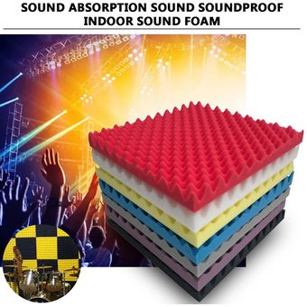 Que absorben el sonido de algodón espuma acústica de sala de sonido acústico de espuma de Música 