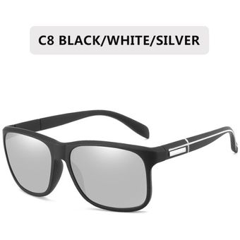 Zxwlyxgx Square Sunglasses Men Polarized Sun Glasses Retro 