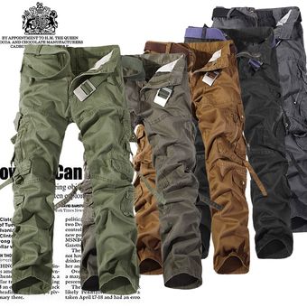 Pantalones militares de camuflaje militar de carga 42 40 38 28 PLUS 