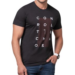 Camiseta Alejandro Negro para Hombre Croydon
