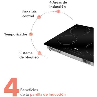 Parrilla de Inducción Empotrable RC-12A5 – RCA