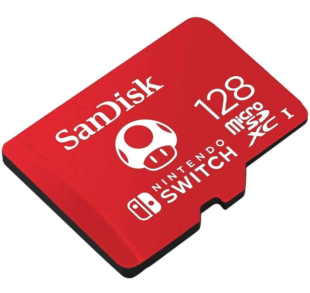 Memoria Micro SD 128GB SANDISK NINTENDO SDSQXAO-128G-GNCZN