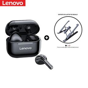 Audífonos Bluetooth Lenovo LP40 + Soporte de Laptop de Regalo